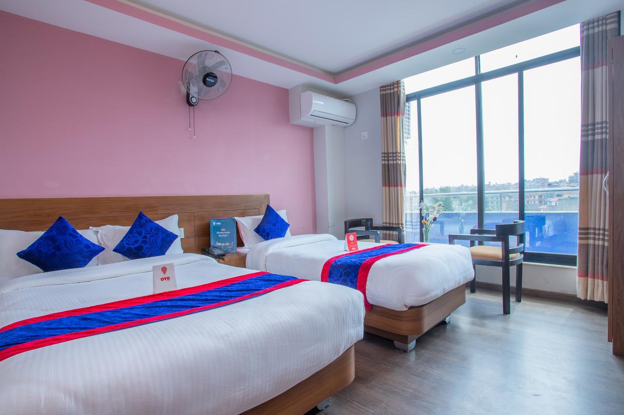 Oyo 136 Hotel Om Plaza Kathmandu Luaran gambar