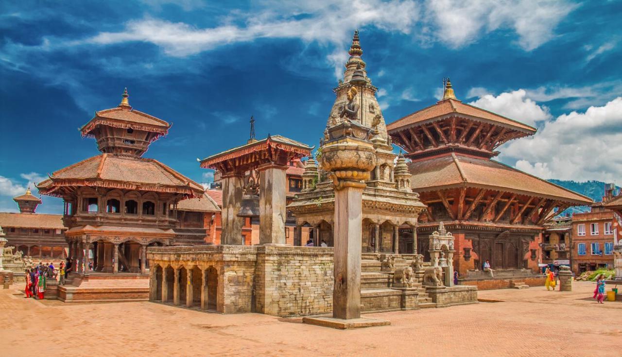 Oyo 136 Hotel Om Plaza Kathmandu Luaran gambar